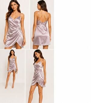 BCBGeneration Mini Dress Lavender Mist Size 0 NWT